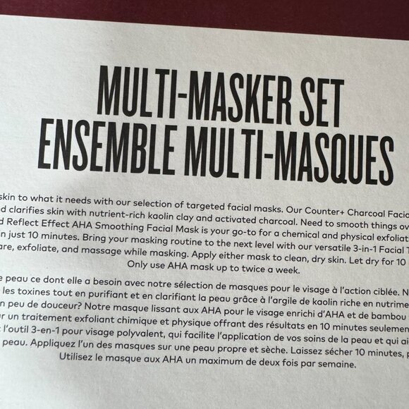 BEAUTYCOUNTER Multi-Masker Set NEW WITH BOX‎ - Picture 6 of 8